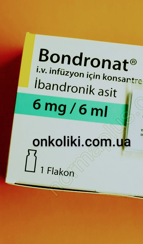 Bondronat (ibandronic acid) 6 mg/6 mL concentrate for solution for infusion, 1 vial (Ali Raif ?la?)