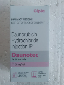 Image - Daunorubicin 20 mg powder for solution for injection — generic (Natco, India)