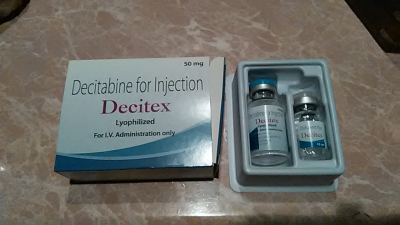 Image - Decitabine 50 mg powder for concentrate for solution for infusion — generic (Natco, India)