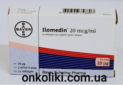 Image - Ilomedin (iloprost) 20 micrograms/mL solution for infusion, 1 mL ampoules *5 (Bayer Pharma)