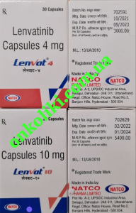 Image - Lenvatinib 10 mg capsules, 30 capsules — generic (India) (Lenvima-equivalent)