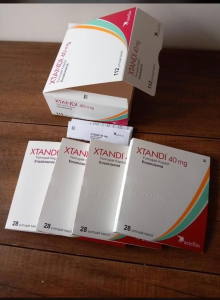 Image - Xtandi (enzalutamide) 40 mg film-coated tablets, 112 tablets — original (Astellas, Netherlands)