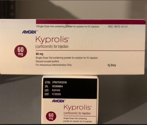 Kyprolis (carfilzomib) 60 mg powder for solution for infusion — original (Amgen)
