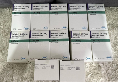 Image - Esbriet (pirfenidone) 267 mg film-coated tablets, 90 tablets — original (F. Hoffmann-La Roche)