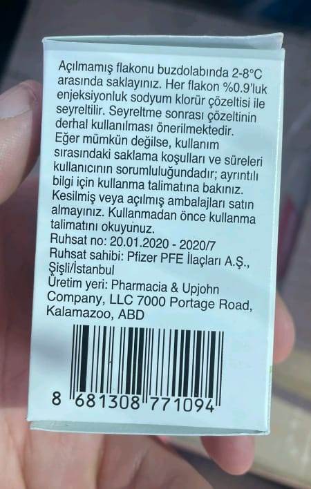 Zirabev (bevacizumab) 400 mg/16 mL concentrate for solution for infusion (Pfizer, USA)