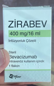 Image - Zirabev (bevacizumab) 400 mg/16 mL concentrate for solution for infusion (Pfizer, USA)