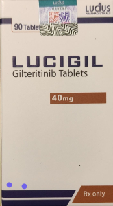 Image - Gilteritinib 40 mg film-coated tablets, 90 tablets — generic (Xospata-equivalent)