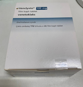 Image - Venclexta / Venclyxto (venetoclax) 100 mg film-coated tablets, 112 tablets — original (AbbVie, Ireland)