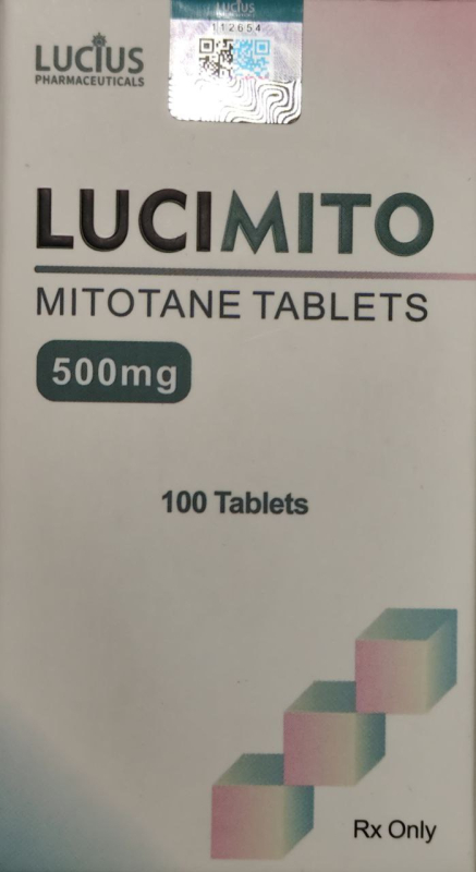 Mitotane 500 mg tablets, 100 tablets — generic (Lysodren-equivalent)