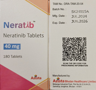 Image - Herlynx, Neratinib 40 mg tablets, 180 tablets — generic (Bangladesh)