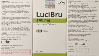 Image - Imbruvica, Ibrutinib 140 mg capsules, 120 capsules — generic (Hetero, India)