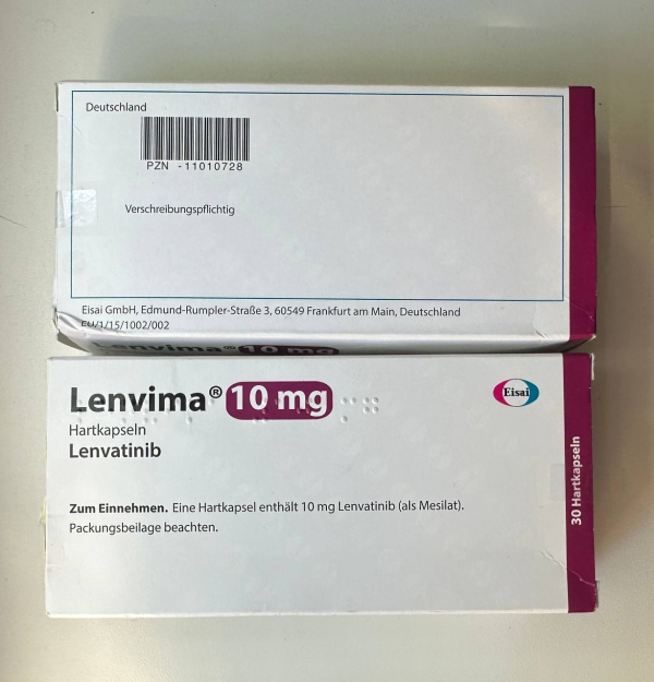  Lenvima ( Lenvatinib) 10 мг 30 таб, original
