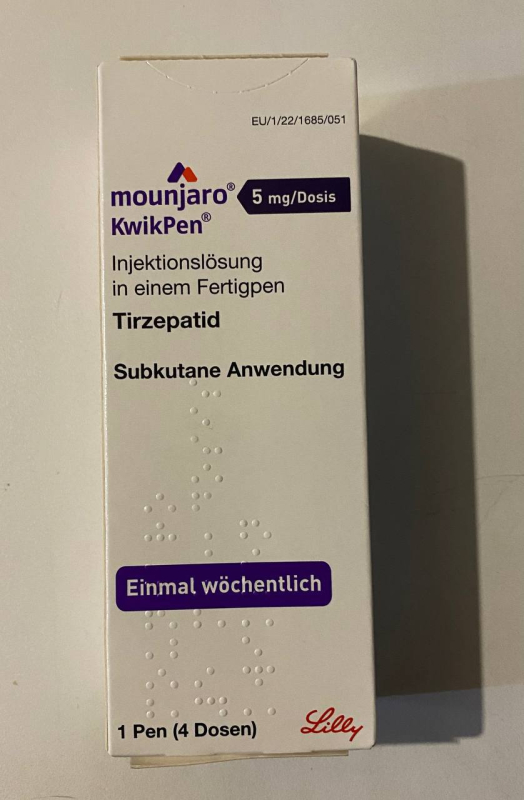 Mounjaro (tirzepatide) pre-filled pen, 1 pen