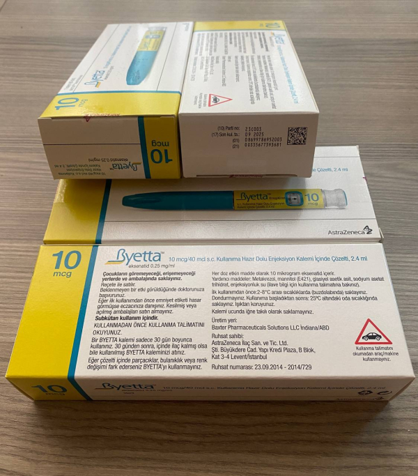 Bydureon, Byetta ( Exenatide) 10 mсg