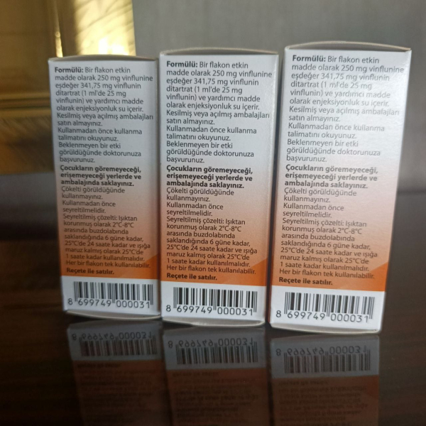 Javlor 250 mg/10 mL (vinflunine) concentrate for solution for infusion, 1 vial (Pierre Fabre)