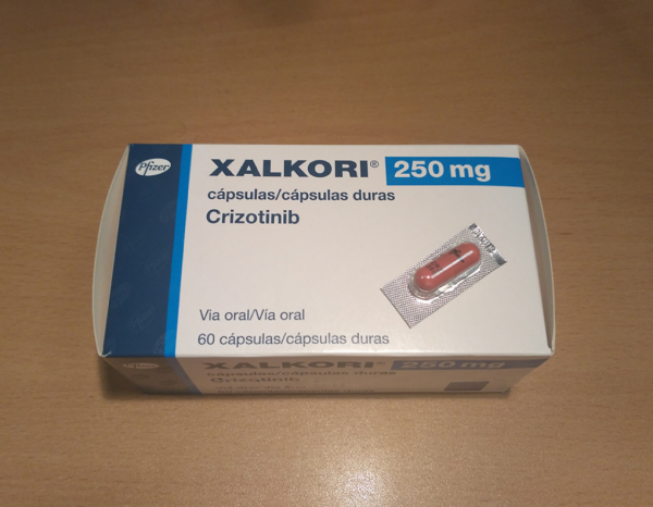 Xalkori (crizotinib) 250 mg capsules, 60 capsules — original (Pfizer)