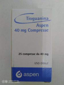 Image - Lanvis (thioguanine) 40 mg tablets, 25 tablets (Aspen, Germany) — original