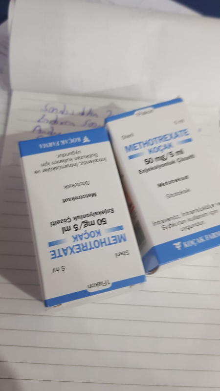 Methotrexate 500 mg powder for solution for infusion (Ko?ak, Turkey)