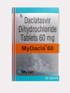 Image - Daclatasvir 60 mg tablets, 28 tablets — generic (Natco, India)