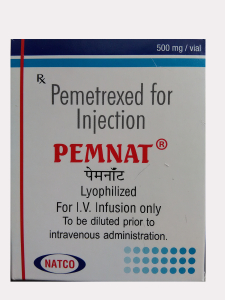Image - Alimta, Pemetrexed 500 mg powder for concentrate for solution for infusion — generic (Natco, India)