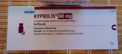 Image - Kyprolis (carfilzomib) 60 mg powder for solution for infusion, 1 vial (Amgen)