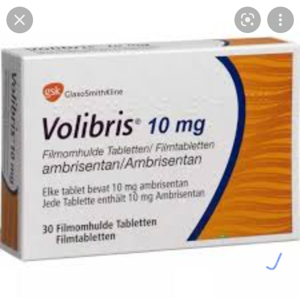 Volibris (ambrisentan) 10 mg film-coated tablets, 30 tablets