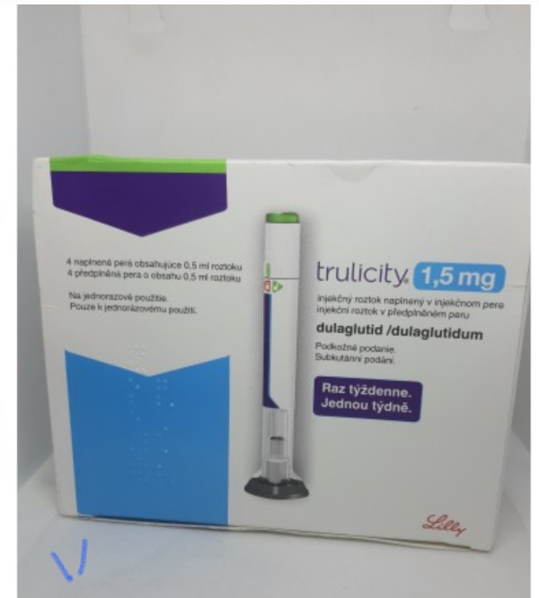 Trulicity (dulaglutide) 1.5 mg/0.5 mL pre-filled pens, 4 pens (Eli Lilly)