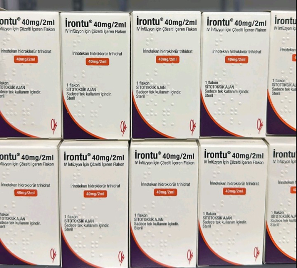 Irinotecan 100 mg/5 mL concentrate for solution for infusion (IV) — generic (Turkey)