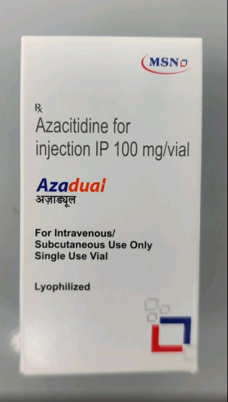 Vidaza (azacitidine) 100 mg powder for suspension for injection — generic (India)