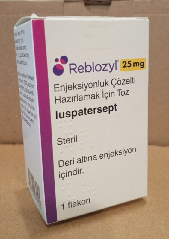 Reblozyl (Luspatercept) 25 mg, Brystol-Mayers