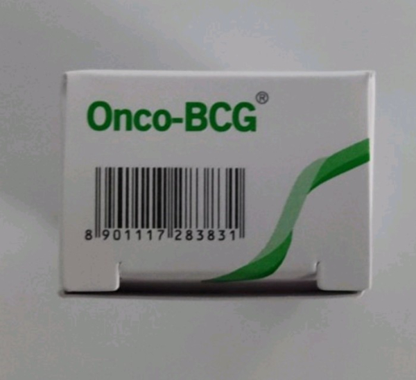Onco-BCG 40 mg powder and solvent for intravesical suspension, single dose (India)